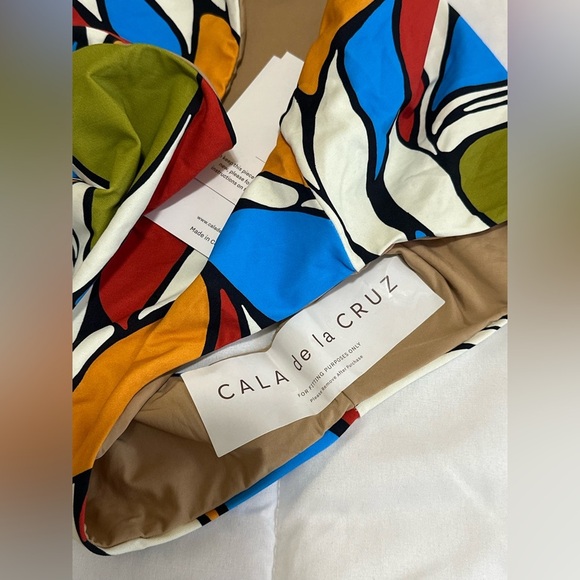 NEW Cala de la cruz ELISA BIKINI BOTTOM Sz Large - Picture 3 of 4